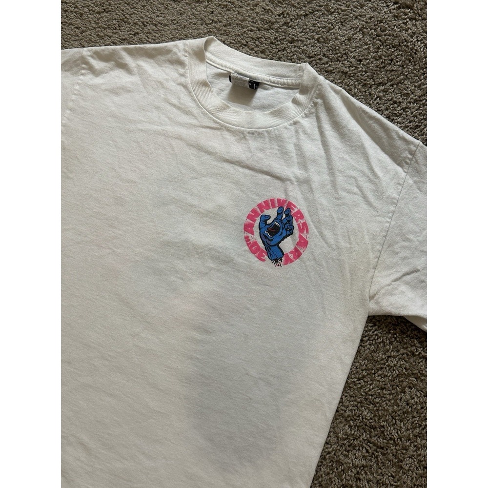 Men's Santa Cruz 30th Anniversary Short Sleeve Graphic Shirt - Medium